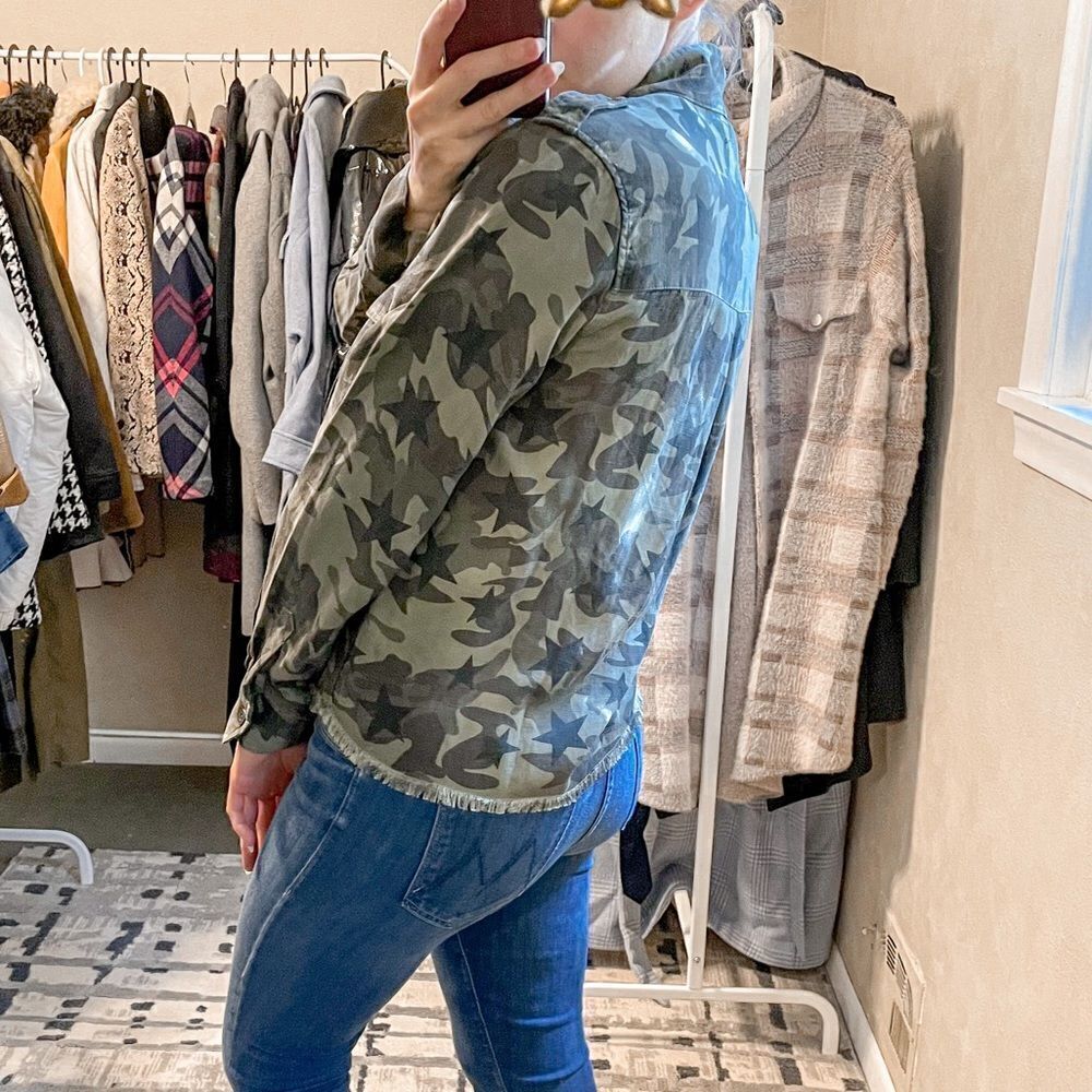 Rails Hendrick Star Camo Military Jacket S - Picture 5 of 9